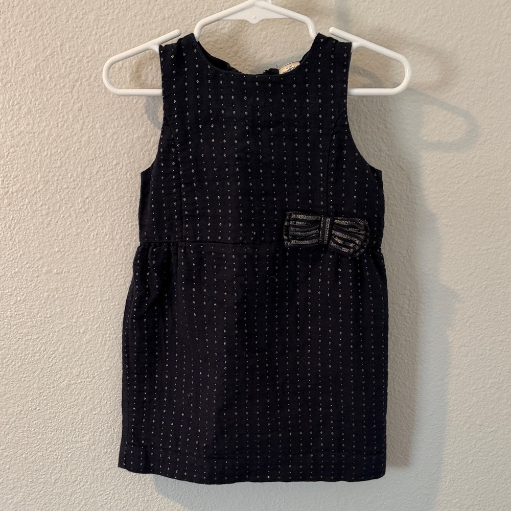 OshKosh B'gosh Navy Dress with Bow Detail